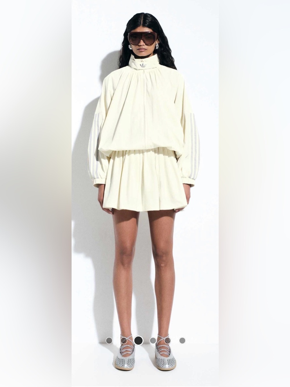 adidas Originals × ASOS oversized track top and skort Medium NEW with TAGS